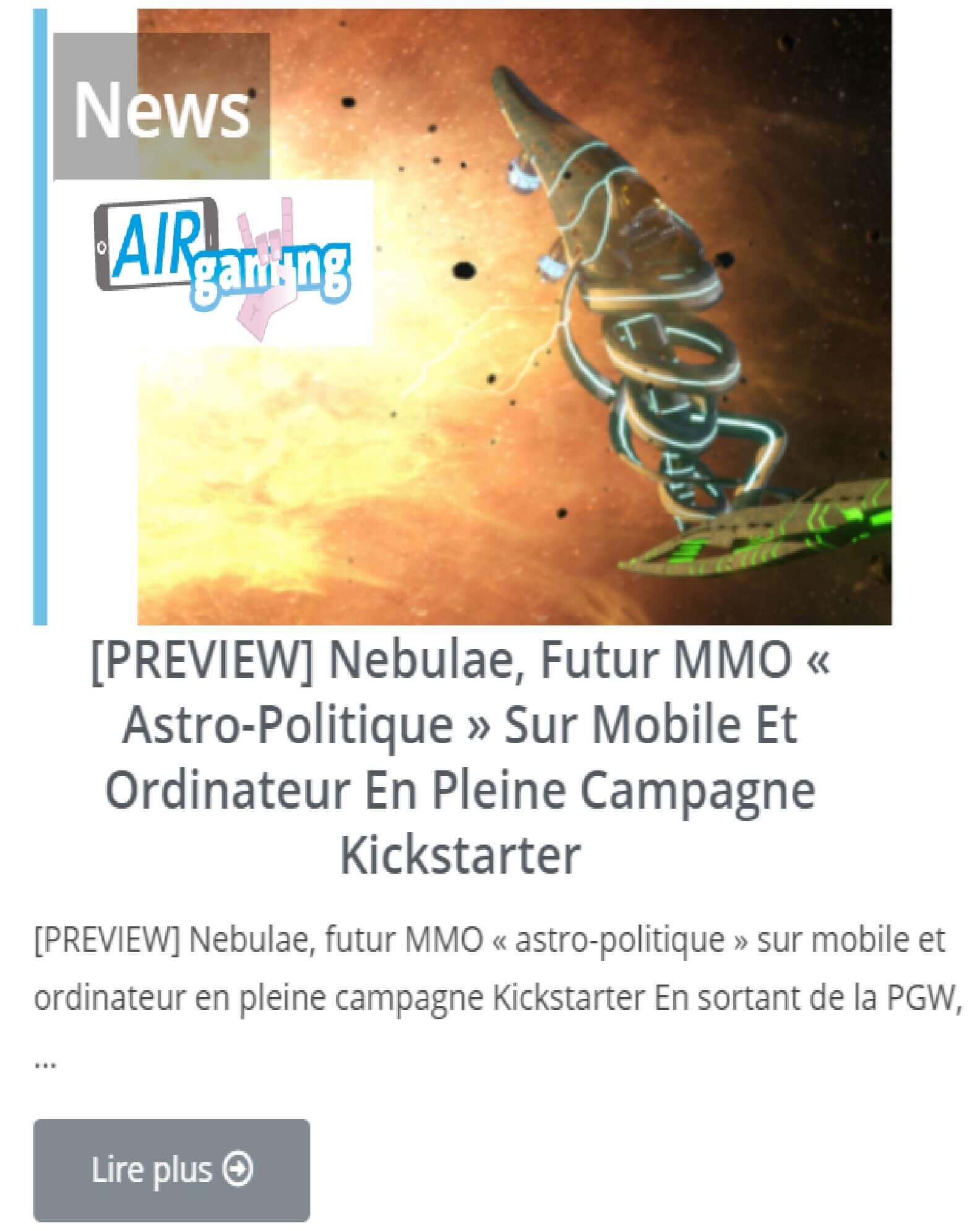 KS Nebulae Article Air gaming pastille - MMO astro-politique - Astropolitical MMO